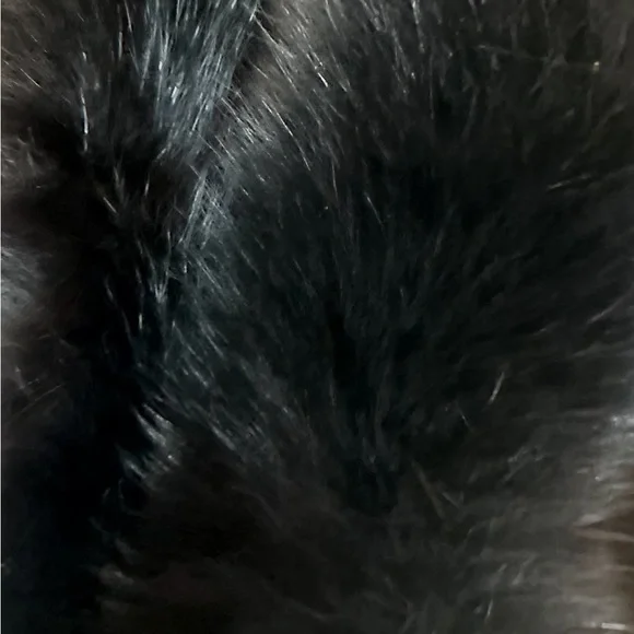 Marvin Richard’s Cashmere Wool Coat with Finnish Fox Fur Trimmed Hood and Cuffs